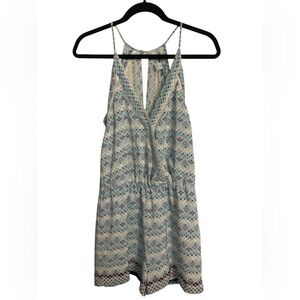 Charlie Jade Patterned Sleeveless Romper S/P GUC